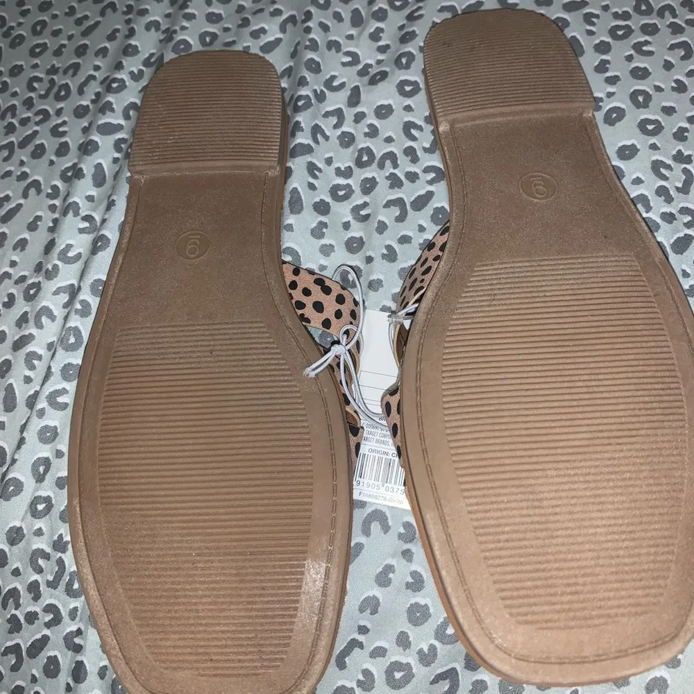 Leopard print sandals - Picture 3 of 5
